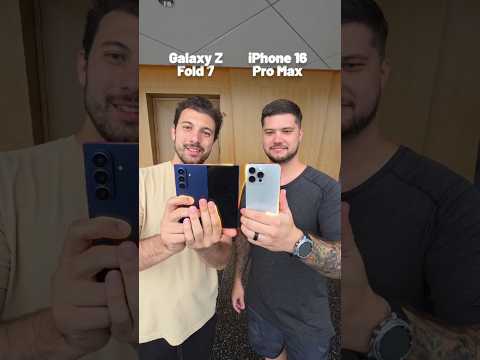iPhone 16 Pro VS Galaxy Z Fold 7