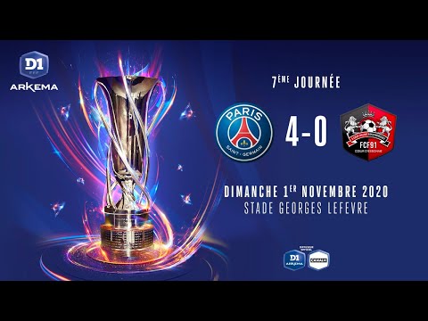 D1 Arkema, J7 : Paris Saint-Germain FC - FC Fleury 91 (4-0)