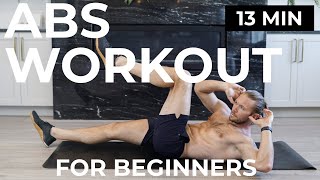 ABS WORKOUT FOR BEGINNERS |  BEGINNER AB WORKOUT | BEGINNER ABS