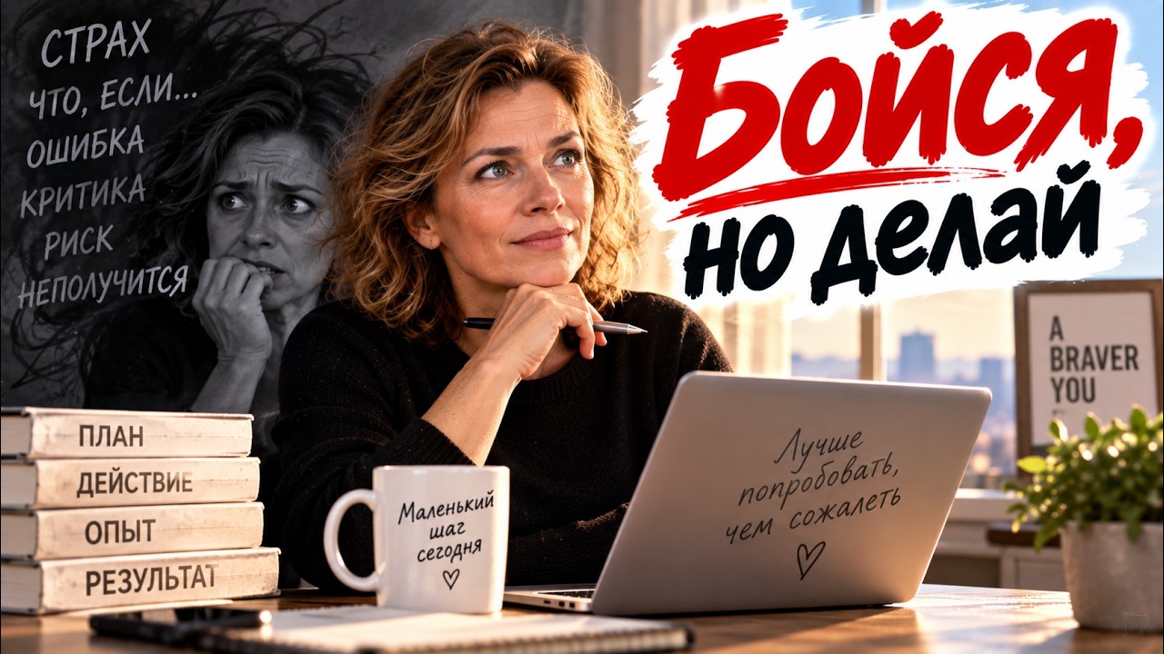 Смелость - это не бесстрашие. Можешь не делать - не делай.