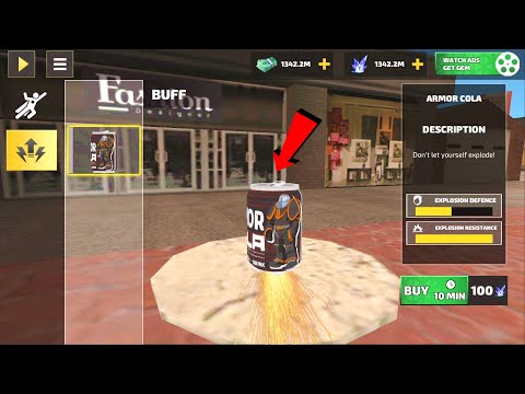 Rope Hero: Vice Town (Armor Cola - Fast Explosion Drink) Rope Hero 6.0 Ability - Android Gameplay HD