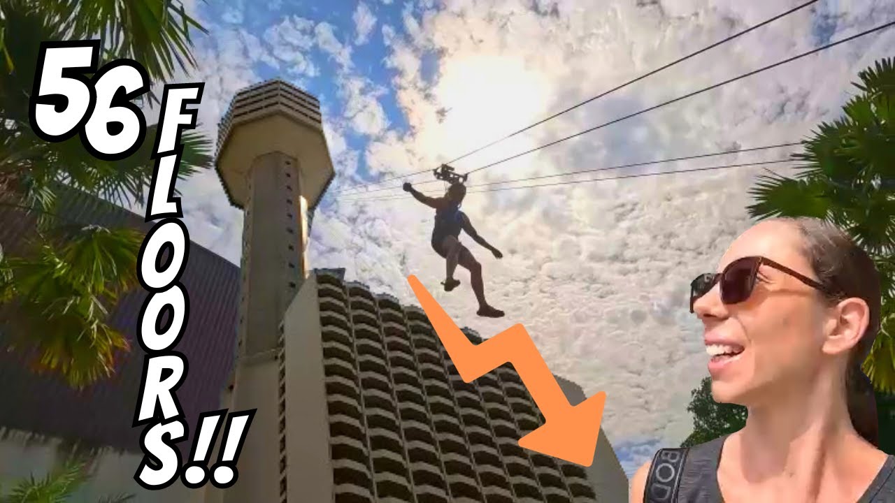 Experience the thrill of leaping from Pattaya Park Tower, a must-do for every intrepid tourist!