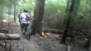 preview picture of video 'Memorial Day MTB Ride 2012 - Wolf River Trails, Memphis TN'