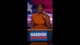 Tiffany Haddish Targets Trump in Monologue