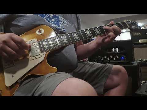 Gibson Historic Makeovers Les Paul with Tyson Tone Precious and Grace into a Swart SST-30 head.