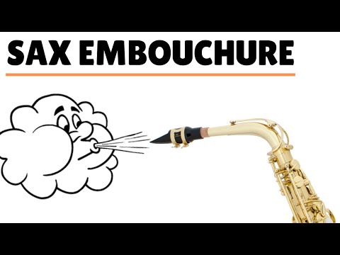 How To Blow Your Sax (Embouchure). Beginner Saxophone Lesson #3