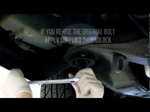 IPD Volvo subframe bushing insert #120168 installation video for 850 70 S60 V70 XC70 S80