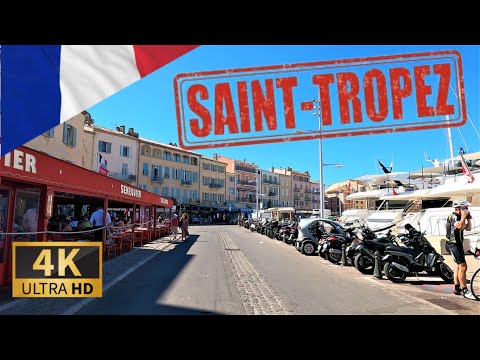 DRIVING FROM SAINT-TROPEZ TO SAINTE-MAXIME,  Côte d'Azur, French Riviera, FRANCE I 4K 60fps