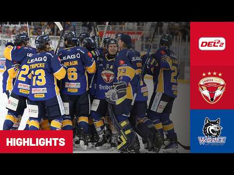DEL2: Lausitzer Füchse vs. EHC Freiburg | Highlights