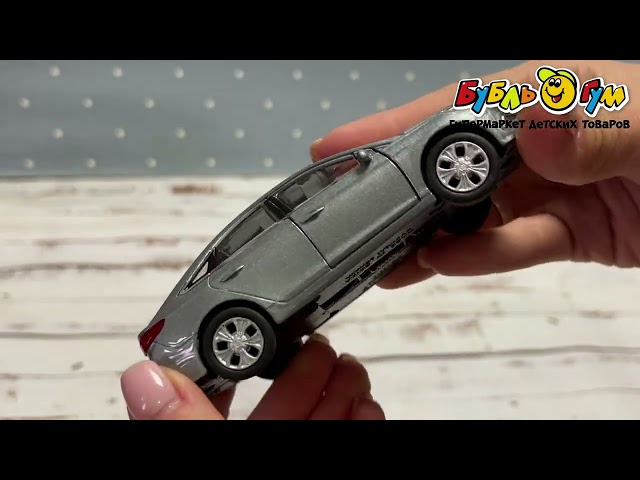Машинка Welly Hyundai Sonata металлическая инерционная 1:38 в ассортименте - видео