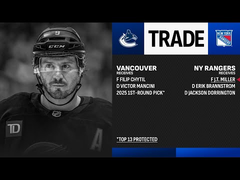 8 Minutes of J.T. Miller Highlight-Reel Plays