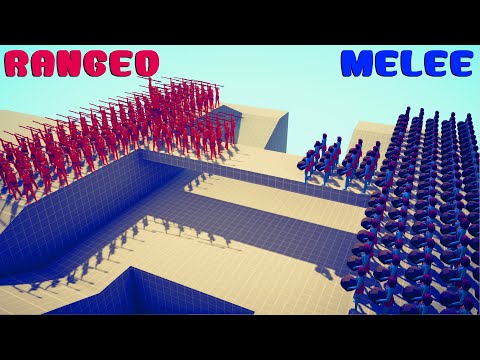 50x vs 50x RANGED UNITS TOURNAMENT | TABS - Totally Accurate Battle Simulator