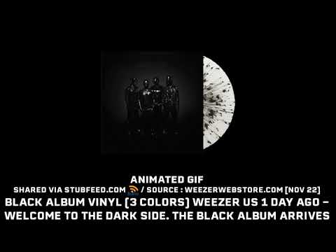 Black Album Vinyl 3 Colors Weezer US 1 d...