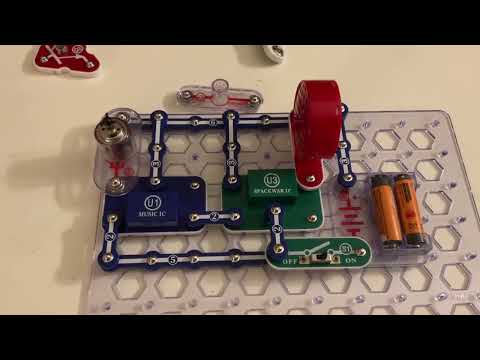 Snap Circuits Skill Builder: Motor Space Sound and Light