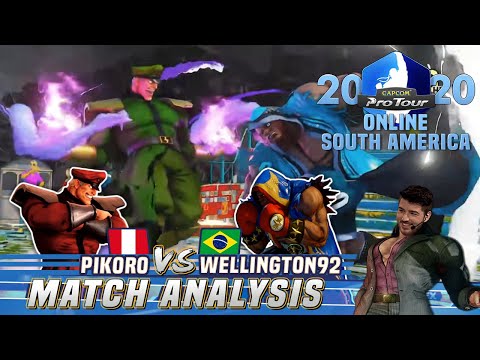 SFV CE Match Analysis: CPT Online South America 1 WF - Pikoro (Bison) vs. Wellington92 (Balrog)