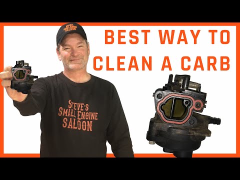 Easiest Way To Clean a Plastic Briggs Carburetor