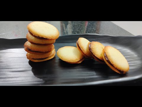 Milano Cookies sandwiched with dark chocolate ganache