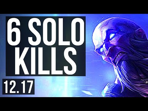 RYZE vs CAMILLE (TOP) | 11/0/4, 6 solo kills, Legendary, 1.2M mastery | KR Master | 12.17