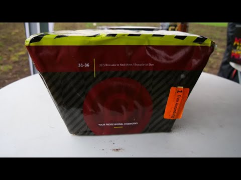 PYRO PRODUKT - BROCADE TO RED MINE / BROCADE TO BLUE  /NO.31-36/ (NEUHEIT 2018) OK!