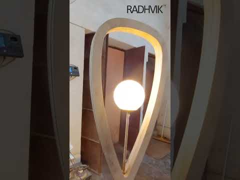 Led Pedestal Lamp