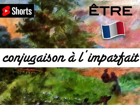 🇫🇷 Bien conjuguer ÊTRE à l’imparfait en français - 20 verbes utiles - Shorts