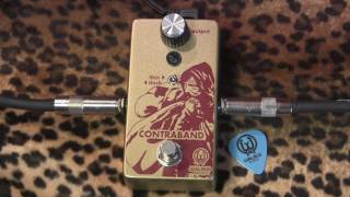 Video thumbnail for Walrus Audio CONTRABAND one knob fuzz of love demoed with Telecaster by gearmanndude