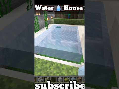 ULTIMATE Water House Build! #viral #minecraft