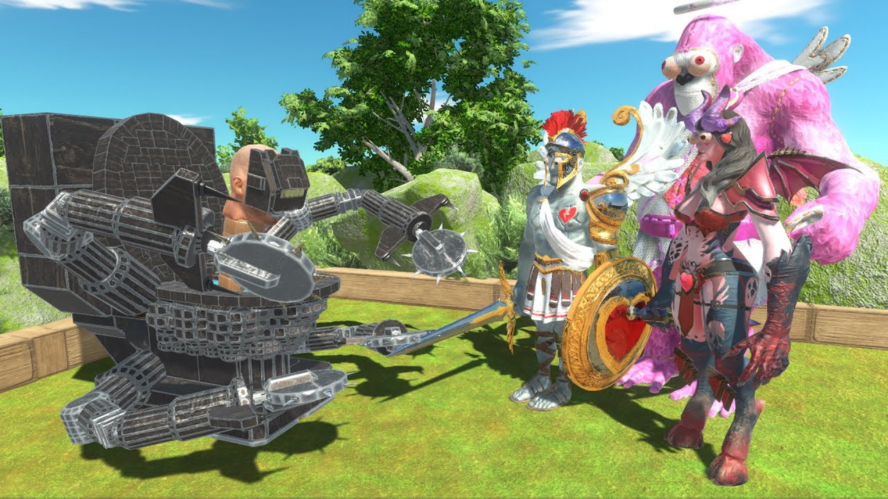 ⚡ チーム・キューピッド vs サイビディ・トイレ・デス・バトル 🦖 アニマルレボルトバトルシュミレーター 🦕 ARBS