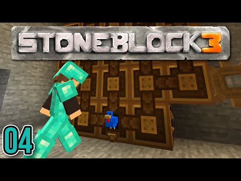 Minecraft: StoneBlock 3 Ep. 4 - Chicken Crafting
