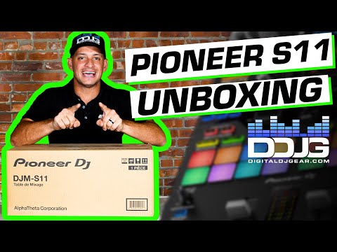 Pioneer DJM-S11 Unboxing and Serato DJ Demo!