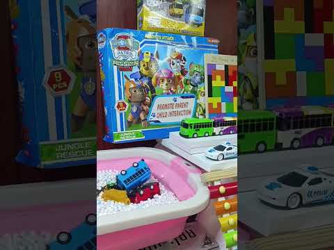 Tayo little bus,Robocar poli,Tayo Pawpatrol,Police car, #174 #funny #tayo #toys #short #pawpatrol