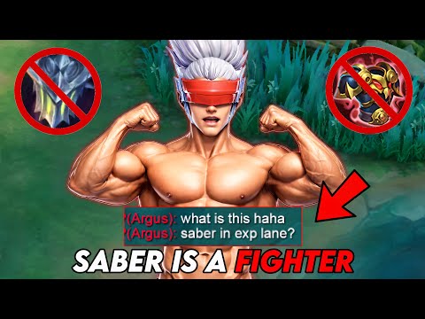 SABER IN EXP LANE IS BROKEN… NO ONE CAN STOP THIS 💀💀💀