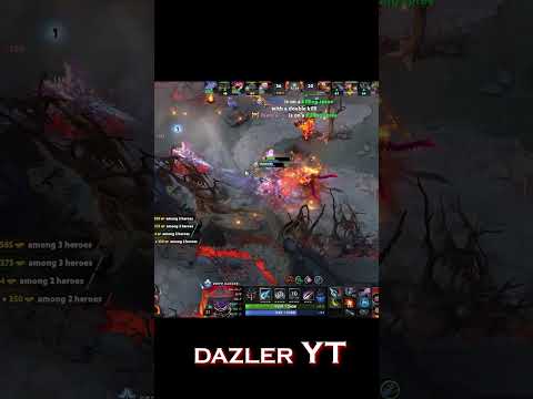 RAVEN'S Drow Ranger RAMPAGE !! #shorts  #dota2