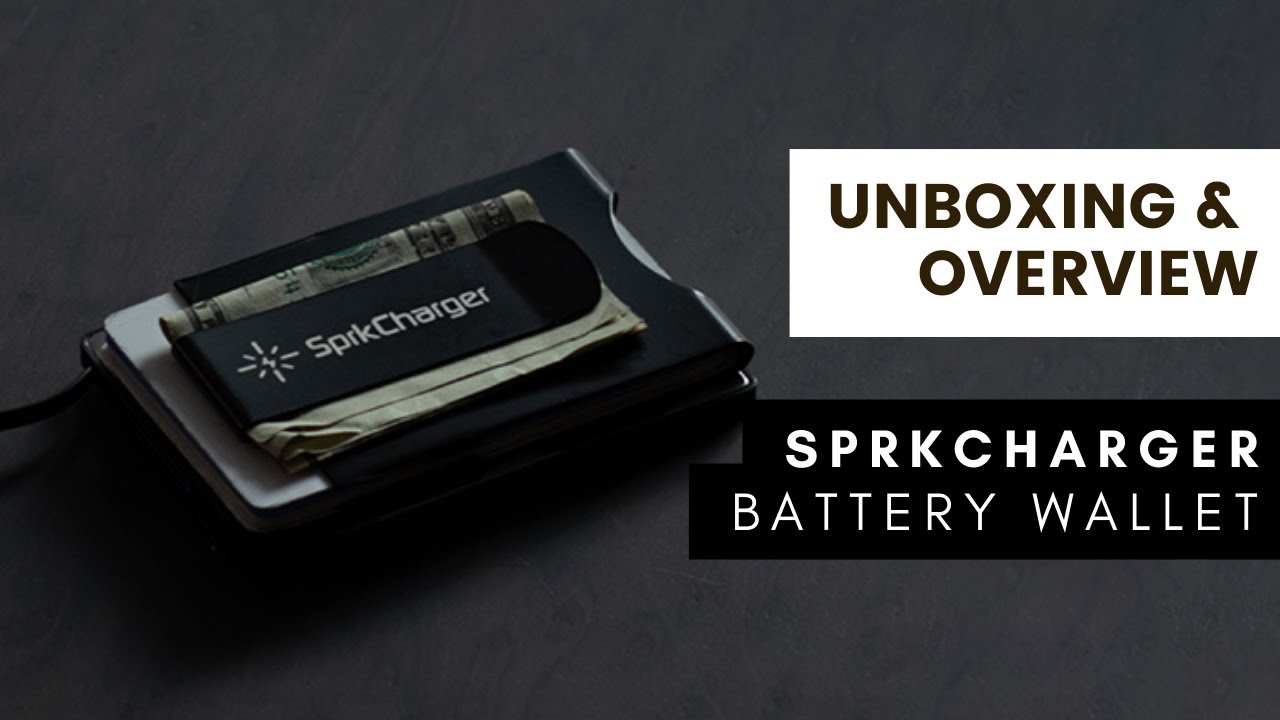 SprkCharger Wallet: Unboxing & Overview