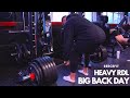 BIG BACK DAY / HEAVY RDL - Reece pearson - how to train pull