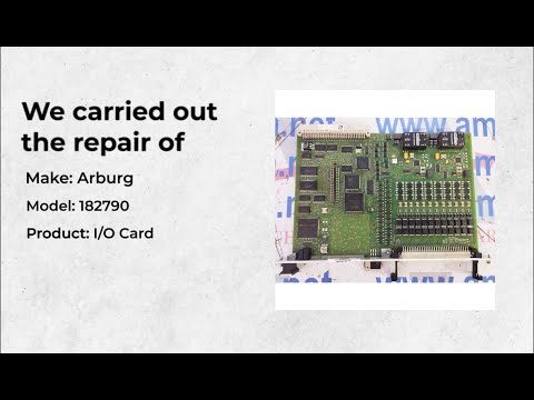 I/O Card Repairs