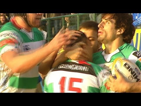Wonderful Ludovico Nitoglia try from counter attack - Benetton Treviso v Leinster 24th Nov 2013