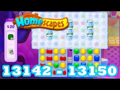 Homescapes Level 13142 - 13150 HD 3 - match puzzle Gameplay | android | IOS | 13143 | 13144 | 13145
