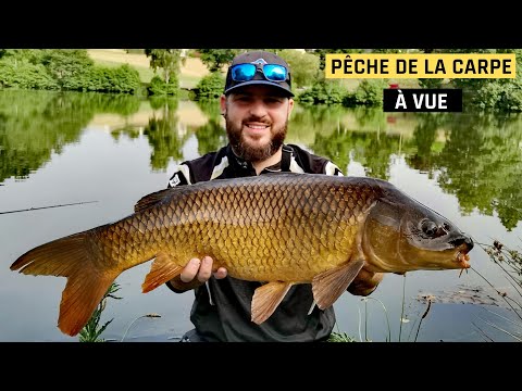 pêche de la carpe au pain en surface en famille