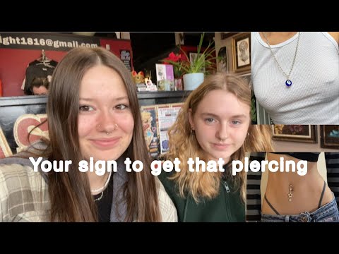 Get that piercing you want! Nipple and Belly Button piercings 🤠