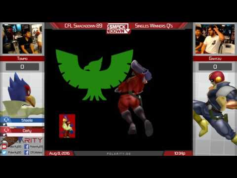 CFL Smackdown 89 Melee - Tempo (Falco) vs Gahtzu (Falcon) - Winners Quarters