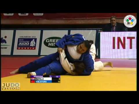 Judo Grand Slam Baku 2013: Ivana SUTALO (CRO) - Gulsah KOCATURK (TUR) Bronze [+78kg]