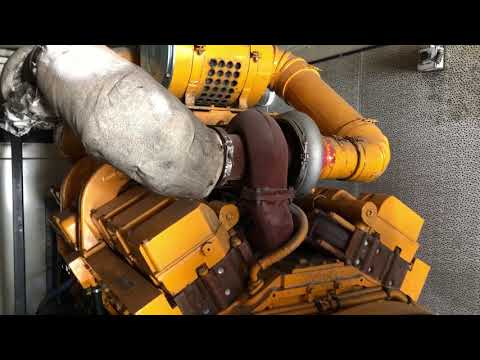 Cummins KTA 50 G1 Leroy Somer SDMO 1050 kVA Supersilent generatorset in 40 ft container set 1 1