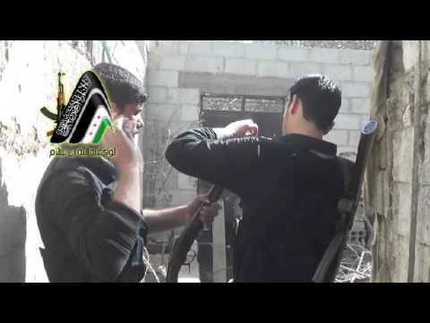 اشتباكات ومعارك تخوضها كتيبة أحفاد الغوطة مع قوات النظام في حي جوبر في مدينة دمشق