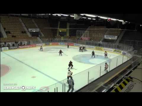 Linus Brodd Mål ett mot Västerås u16 elit 2015