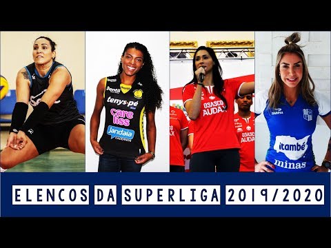 Elencos da Superliga Feminina de Vôlei 2019/2020