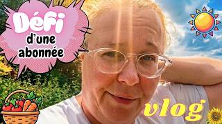 Vlog Quelques jours de maman à la campagne et DEFI d'une abonnée ! #vlog #cuisine #maman