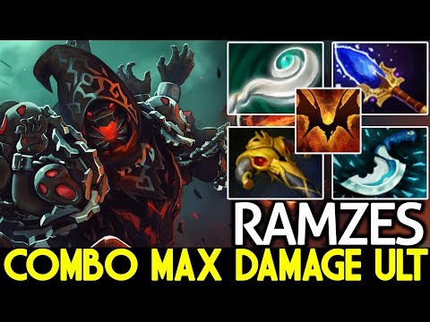 Ramzes [Shadow Fiend] Combo Max Damage ULT Beautiful Plays 7.22 Dota 2