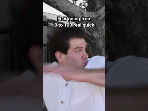 When Fear Goes From 0 To 100 Real Quick.