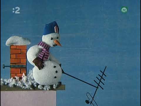 Snehuliacke rozprávky, snehuliak na streche